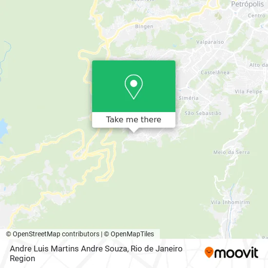 Andre Luis Martins Andre Souza map