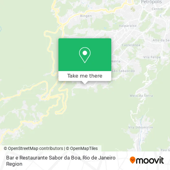 Bar e Restaurante Sabor da Boa map
