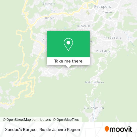 Xandao's Burguer map