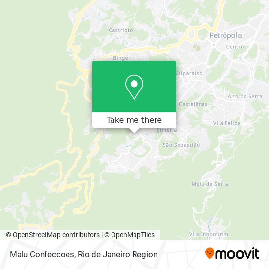 Malu Confeccoes map