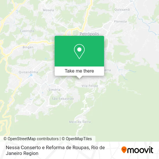 Nessa Conserto e Reforma de Roupas map
