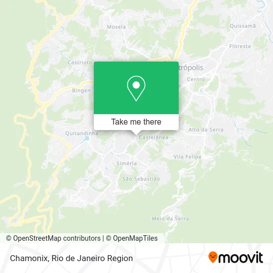 Chamonix map