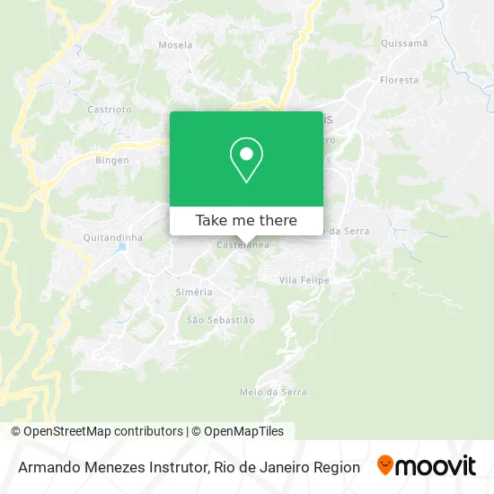 Armando Menezes Instrutor map