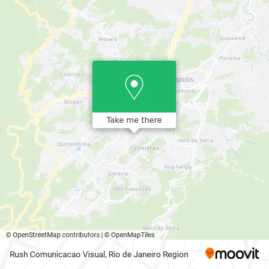 Rush Comunicacao Visual map