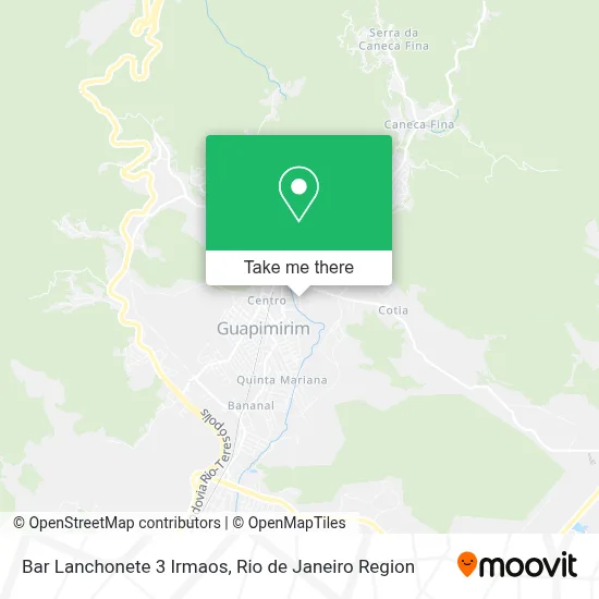 Bar Lanchonete 3 Irmaos map