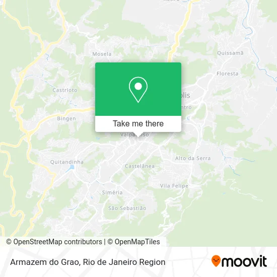 Armazem do Grao map