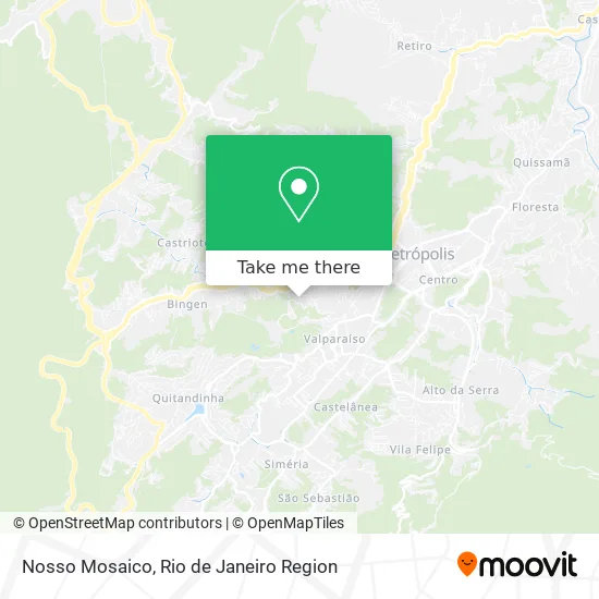 Nosso Mosaico map