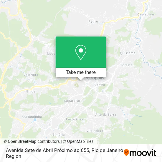 Avenida Sete de Abril Próximo ao 655 map