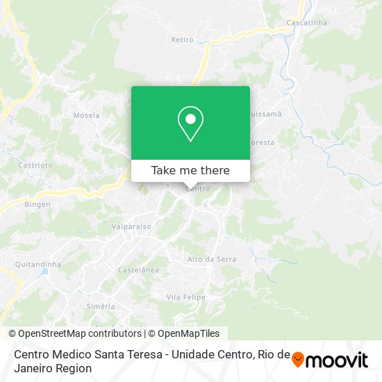 Centro Medico Santa Teresa - Unidade Centro map