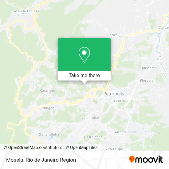 Mosela map