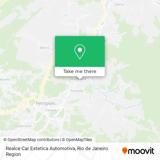 Realce Car Estetica Automotiva map