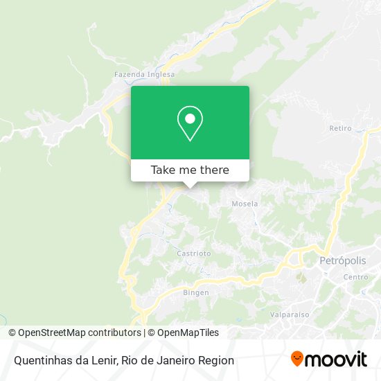 Mapa Quentinhas da Lenir