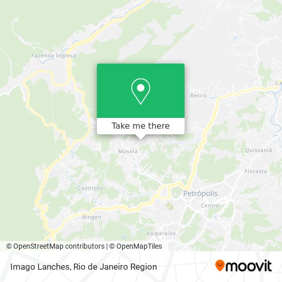 Imago Lanches map