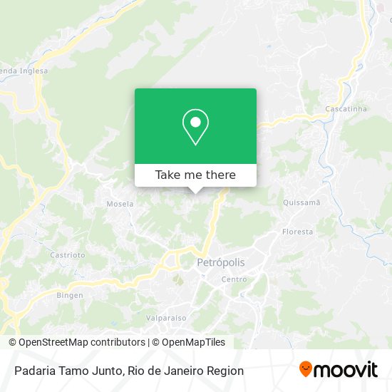 Padaria Tamo Junto map