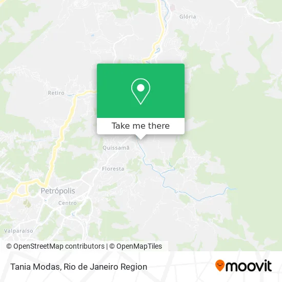 Tania Modas map