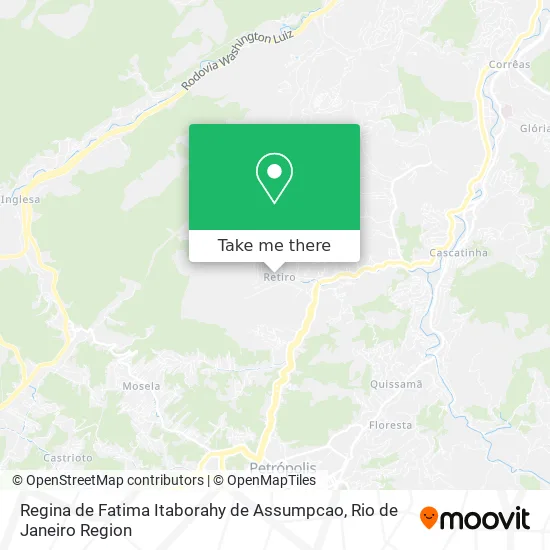Regina de Fatima Itaborahy de Assumpcao map