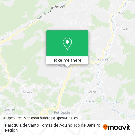 Paroquia de Santo Tomas de Aquino map