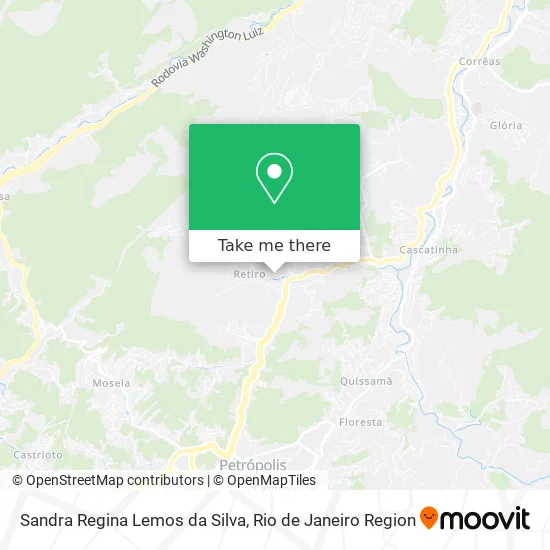 Sandra Regina Lemos da Silva map
