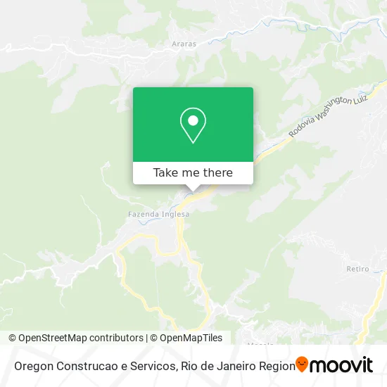 Oregon Construcao e Servicos map