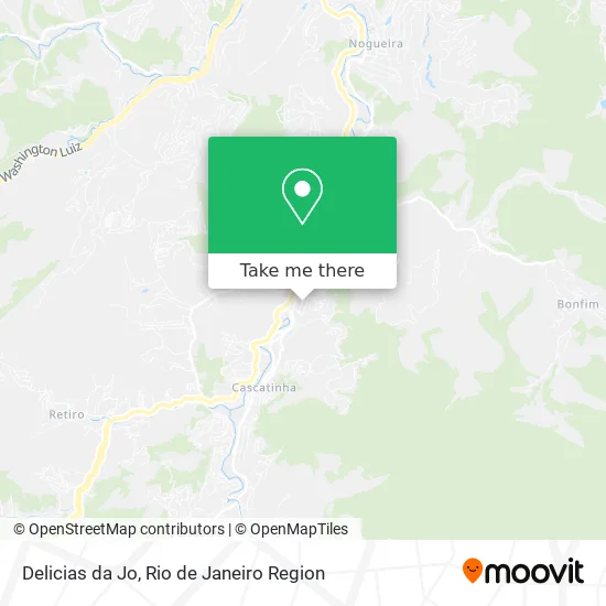 Delicias da Jo map