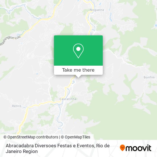 Abracadabra Diversoes Festas e Eventos map
