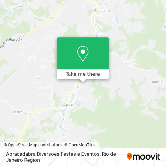 Abracadabra Diversoes Festas e Eventos map