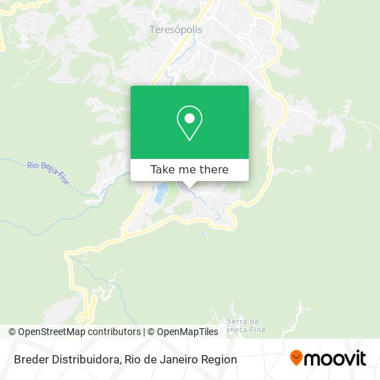 Breder Distribuidora map