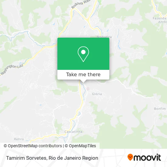 Tamirim Sorvetes map
