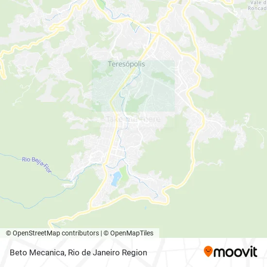Beto Mecanica map