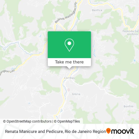 Renata Manicure and Pedicure map