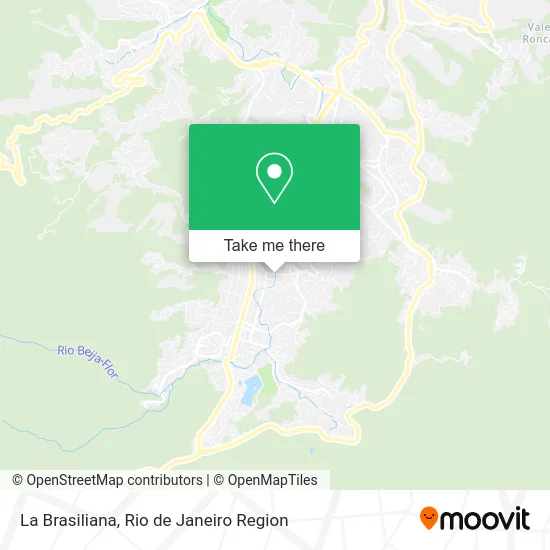 La Brasiliana map