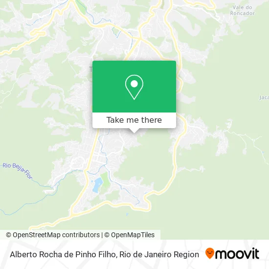 Alberto Rocha de Pinho Filho map