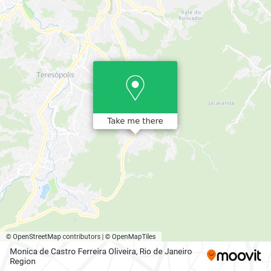 Monica de Castro Ferreira Oliveira map