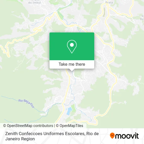Zenith Confeccoes Uniformes Escolares map