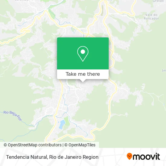 Tendencia Natural map