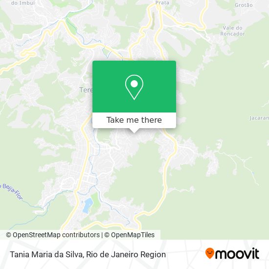 Tania Maria da Silva map