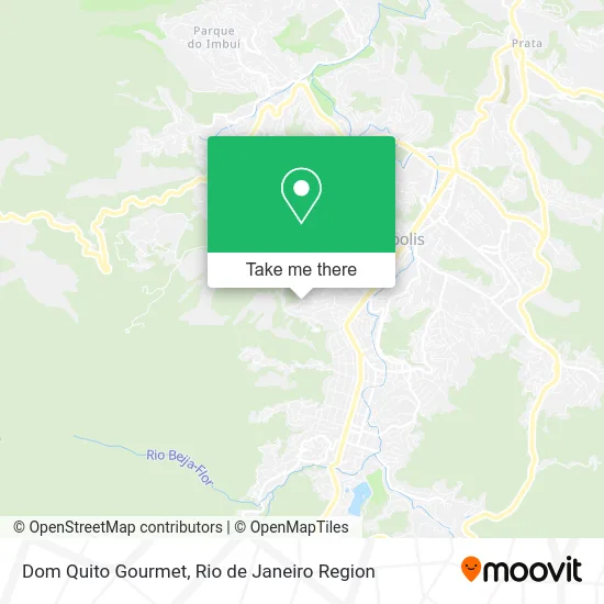 Dom Quito Gourmet map