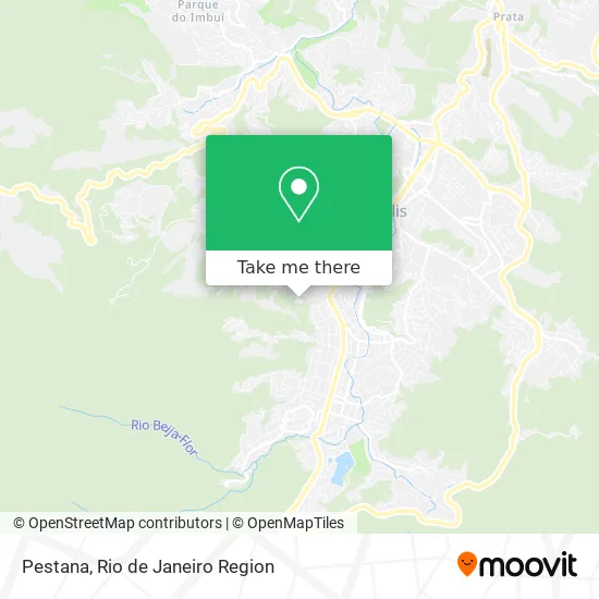 Pestana map