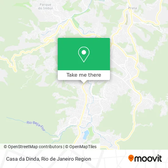 Casa da Dinda map