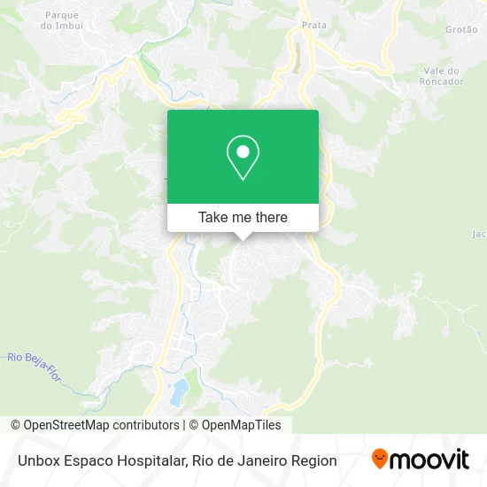 Unbox Espaco Hospitalar map