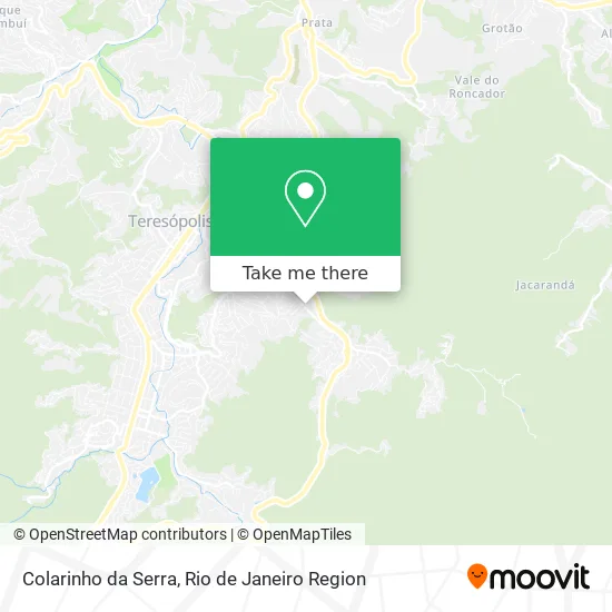 Colarinho da Serra map