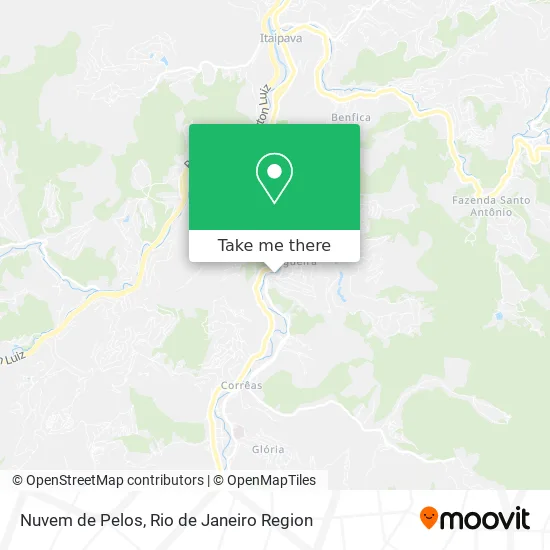 Nuvem de Pelos map