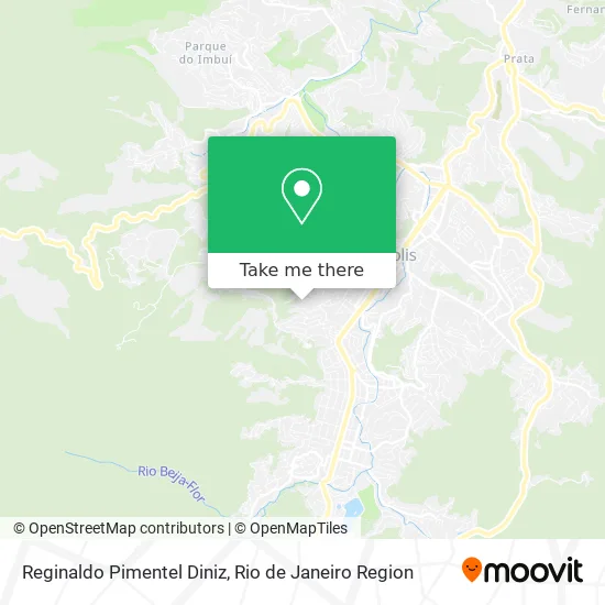 Reginaldo Pimentel Diniz map