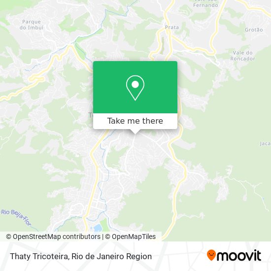 Thaty Tricoteira map