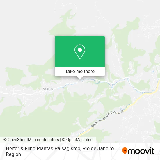 Heitor & Filho Plantas Paisagismo map