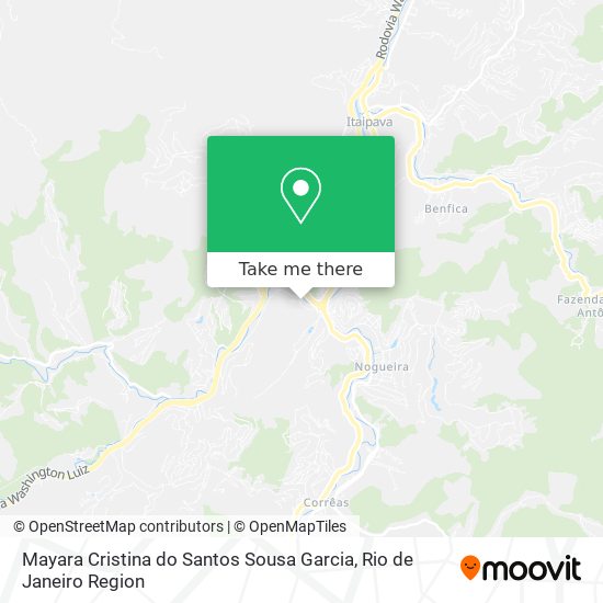 Mayara Cristina do Santos Sousa Garcia map