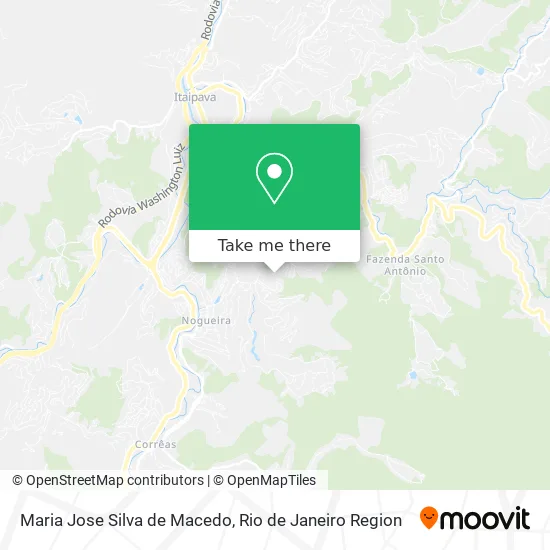 Maria Jose Silva de Macedo map