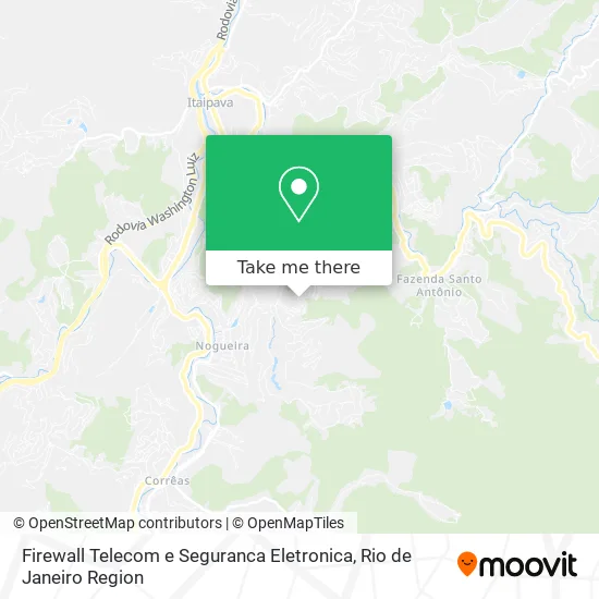 Firewall Telecom e Seguranca Eletronica map