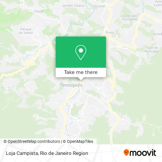 Loja Campista map