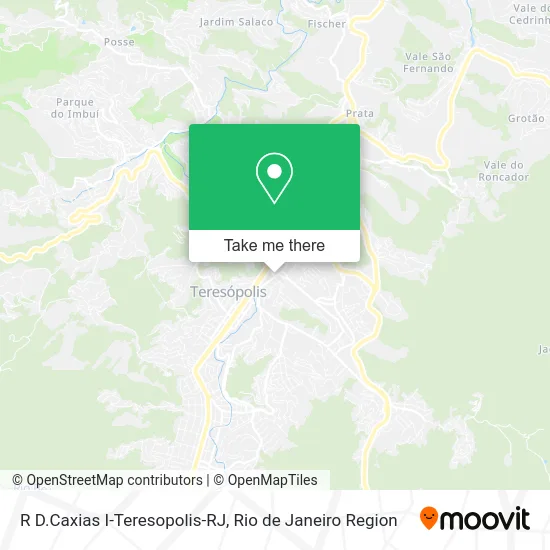 R D.Caxias I-Teresopolis-RJ map